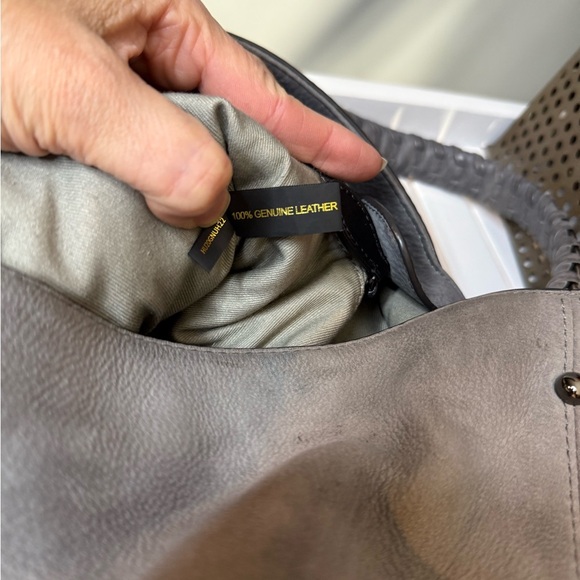 Rebecca Minkoff Nubuck Suede Leather Hobo Purse - Picture 10 of 10